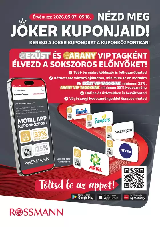 Rossmann katalógus, Budapest | Nagyszerű ajánlat a kedvezményvadászoknak | 2026-09-07T00:00:00.000Z - 2026-09-18T00:00:00.000Z