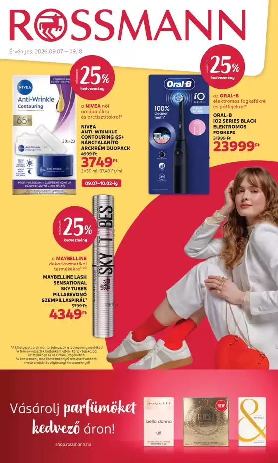 Rossmann katalógus | Vonzó különleges ajánlatok mindenki számára | 2026-09-07T00:00:00.000Z - 2026-10-02T00:00:00.000Z