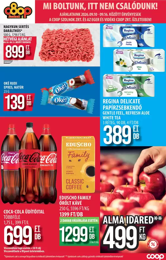 COOP Szolnok katalógus | COOP Szolnok újság érvényessége - 2026.09.16-ig | 2026-09-07T00:00:00.000Z - 2026-09-16T00:00:00.000Z