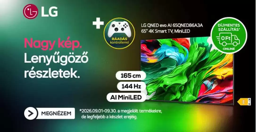 Euronics katalógus | Exkluzív ajánlatok és akciók | 2026-09-01T00:00:00.000Z - 2026-09-30T00:00:00.000Z