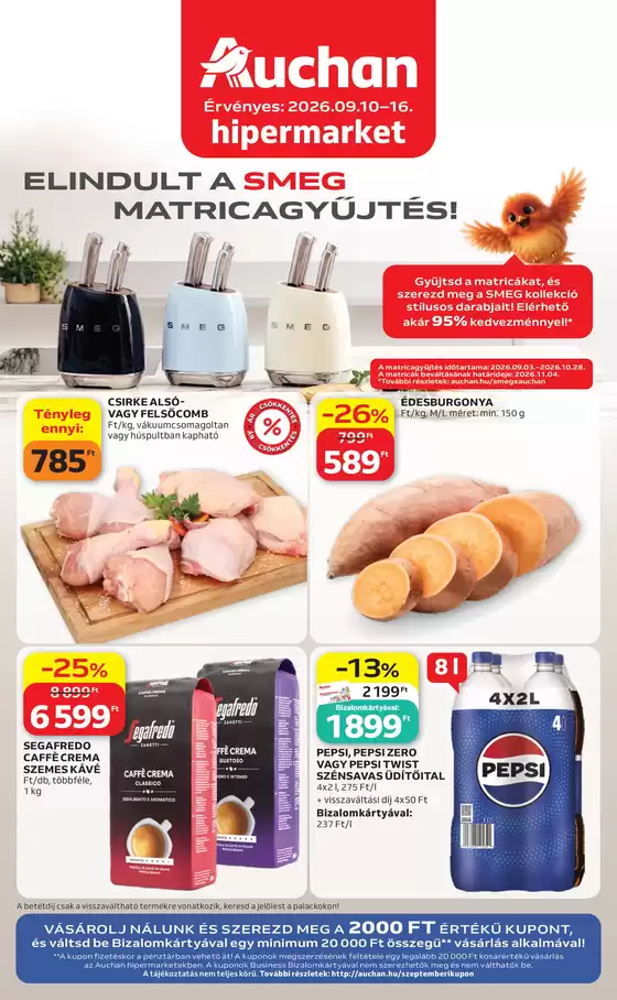 Auchan katalógus, Szigethalom | Auchan újság érvényessége 2026.09.16-ig | 2026-09-10T00:00:00.000Z - 2026-09-16T00:00:00.000Z