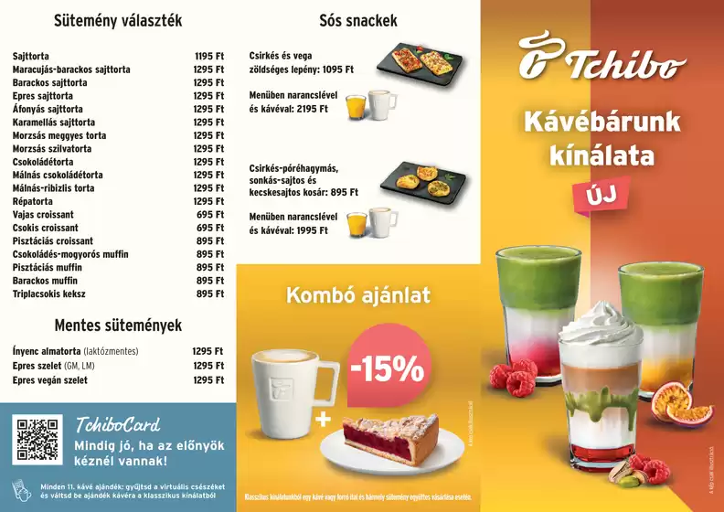 Tchibo katalógus, Salgótarján | Önhöz legközelebbi üzletünk Fedezze fel most Csak a Tchibo-nál | 2026-09-10T00:00:00.000Z - 2026-09-24T00:00:00.000Z