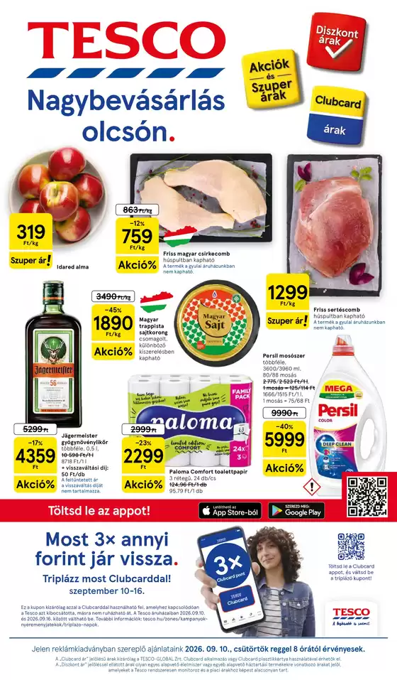 Tesco katalógus, Pécs | Tesco újság érvényessége 2026.09.16-ig | 2026-09-10T00:00:00.000Z - 2026-09-16T00:00:00.000Z