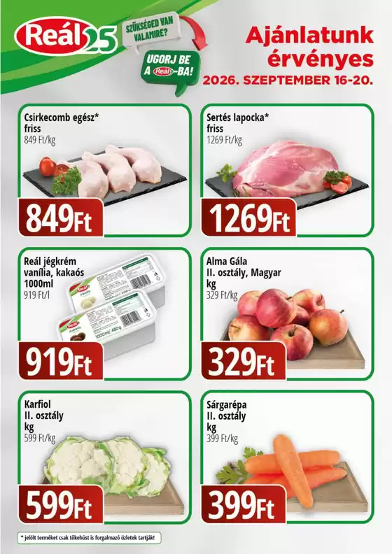 Real katalógus, Martfű | Bevásárló hétvége Kelet-Alfi-Ker | 2026-09-16T00:00:00.000Z - 2026-09-20T00:00:00.000Z