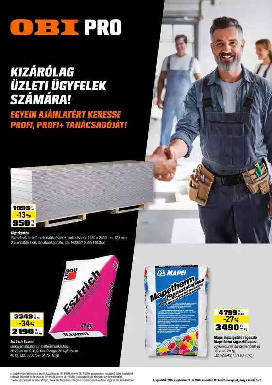 Obi katalógus | KIZÁRÓLAG ÜZLETI ÜGYFELEK SZÁMÁRA | 2026-09-14T00:00:00.000Z - 2026-11-30T00:00:00.000Z