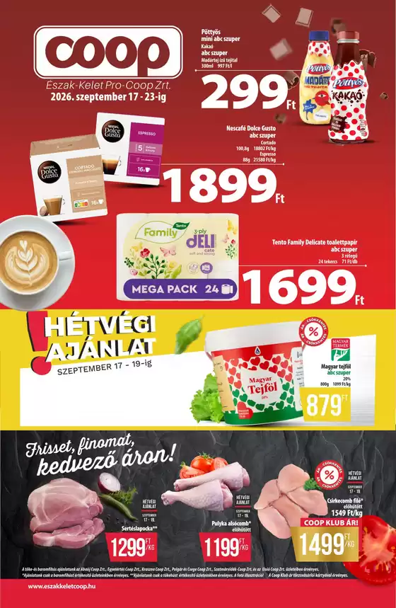 Coop katalógus, Piliscsaba | A legjobb ajánlataink Önnek | 2026-09-17T00:00:00.000Z - 2026-09-23T00:00:00.000Z