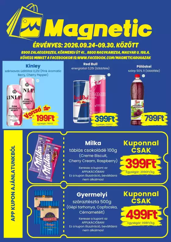 Magnetic katalógus | Magnetic ajánlatunk érvényes | 2026-09-24T00:00:00.000Z - 2026-09-30T00:00:00.000Z