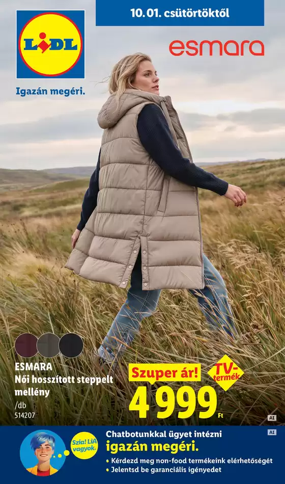 Lidl katalógus, Budapest | Nonfood kínálatunk - 40. hét | 2026-10-01T00:00:00.000Z - 2026-10-07T00:00:00.000Z