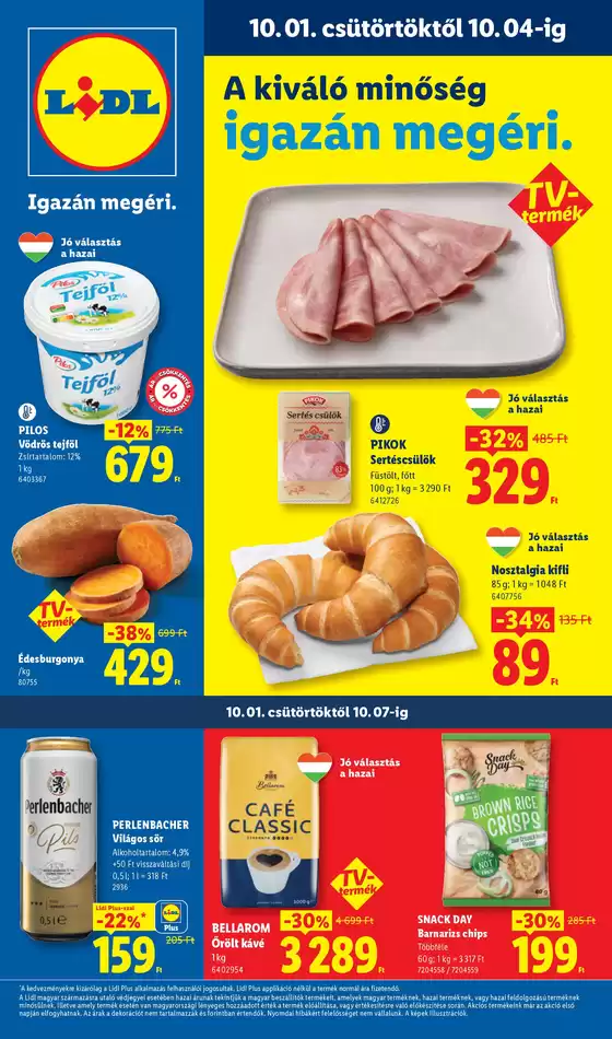 Lidl katalógus, Budapest | Akciós újság 40. hét | 2026-10-01T00:00:00.000Z - 2026-10-07T00:00:00.000Z