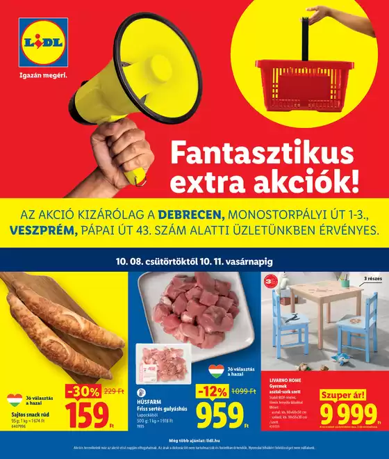Lidl katalógus | Érvényes 10.08-tól | 2026-10-08T00:00:00.000Z - 2026-10-11T00:00:00.000Z