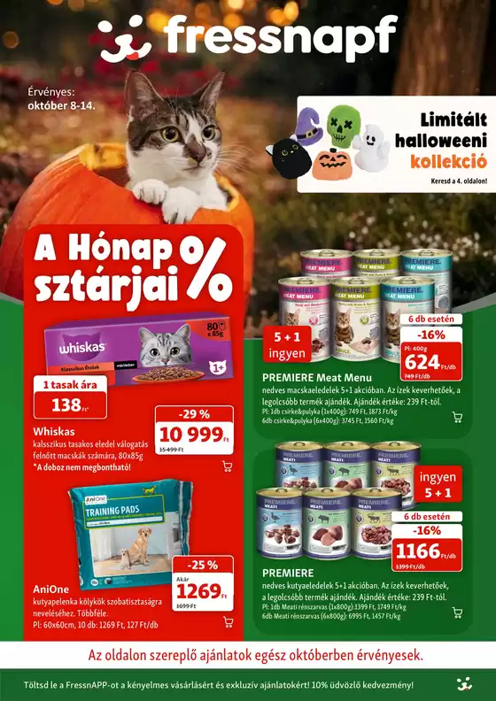 Fressnapf katalógus, Edelény | Fressnapf újság érvényessége 2026.10.14-ig | 2026-10-06T00:00:00.000Z - 2026-10-14T00:00:00.000Z