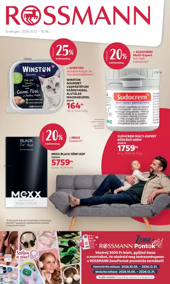 Rossmann katalógus | Nagyszerű ajánlat minden ügyfélnek | 2026-10-05T00:00:00.000Z - 2026-12-31T00:00:00.000Z