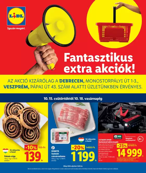 Lidl katalógus | Érvényes 10.15-től | 2026-10-15T00:00:00.000Z - 2026-10-18T00:00:00.000Z