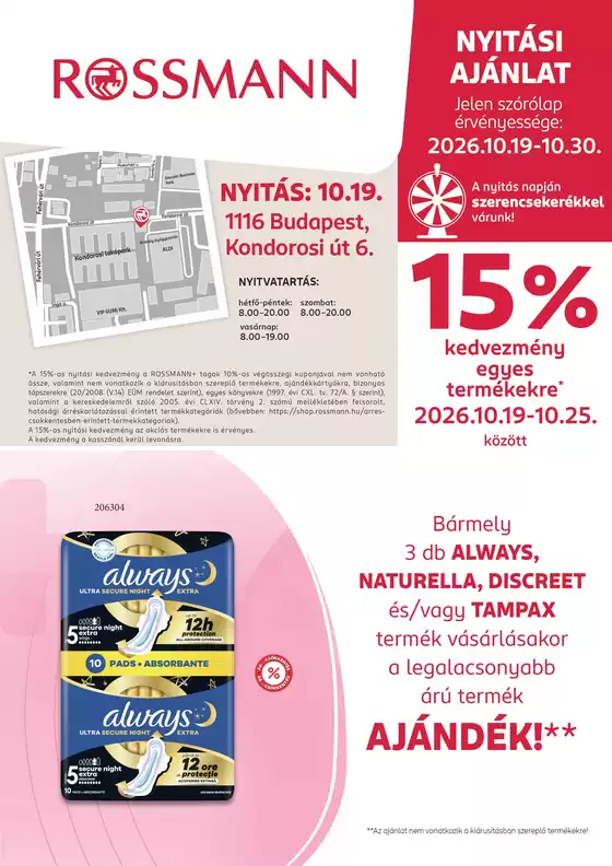 Rossmann katalógus, Isaszeg | Aktuális ajánlatok és akciók | 2026-10-19T00:00:00.000Z - 2026-10-30T00:00:00.000Z