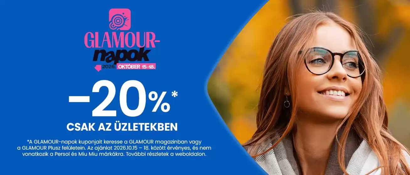 Ofotert katalógus | Őszi Glamour kuponnapok akció | 2026-10-15T00:00:00.000Z - 2026-10-18T00:00:00.000Z