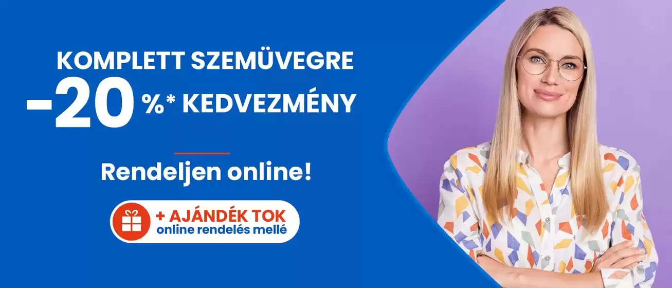 Ofotert katalógus | Szemüvegre- 20 ajándék szemüvegtokkal | 2026-10-17T00:00:00.000Z - 2026-10-31T00:00:00.000Z