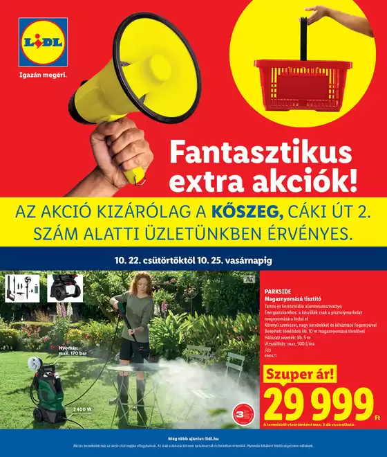 Lidl katalógus | Érvényes 10.22-től | 2026-10-22T00:00:00.000Z - 2026-10-25T00:00:00.000Z