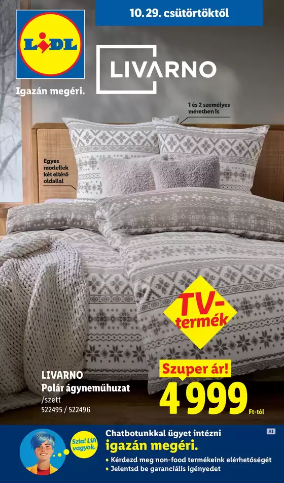 Lidl katalógus, Budaörs | Nonfood kínálatunk - 44. hét | 2026-10-29T00:00:00.000Z - 2026-11-04T00:00:00.000Z