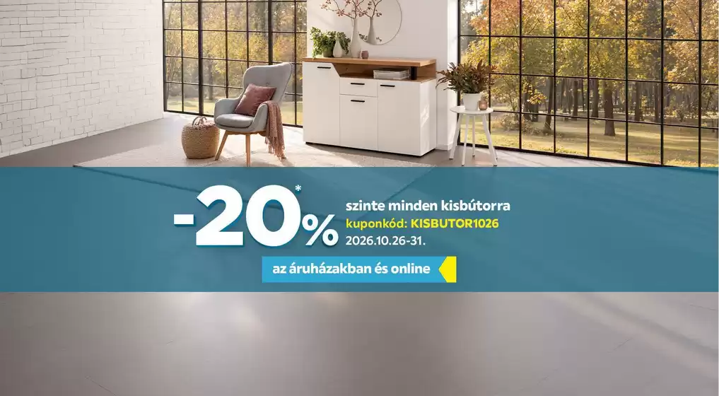 Möbelix katalógus, Füzesabony | Möbelix akciós | 2026-10-26T00:00:00.000Z - 2026-10-31T00:00:00.000Z