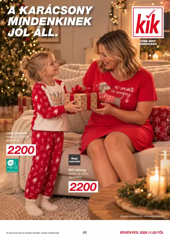 Kik katalógus, Bük | KiK újság érvényessége 2026.11.07-ig | 2026-10-30T00:00:00.000Z - 2026-11-07T00:00:00.000Z