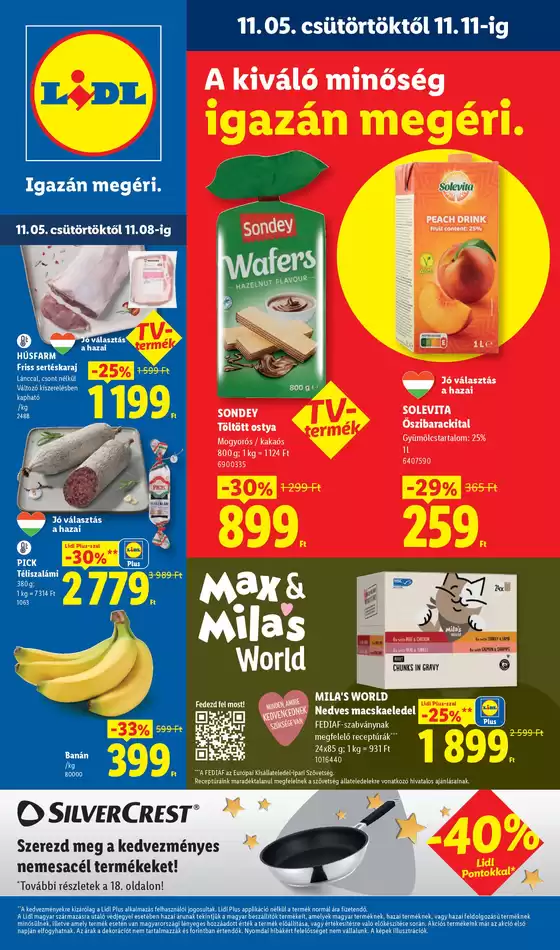 Lidl katalógus, Isaszeg | Akciós újság 45. hét | 2026-11-05T00:00:00.000Z - 2026-11-11T00:00:00.000Z