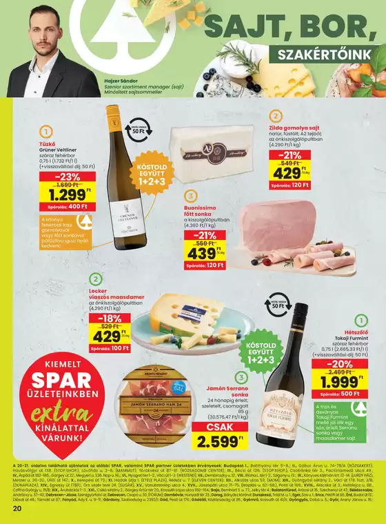 Spar katalógus, Budapest | Aktuális akciók és ajánlatok | 2025-07-10T00:00:00.000Z - 2025-07-16T00:00:00.000Z