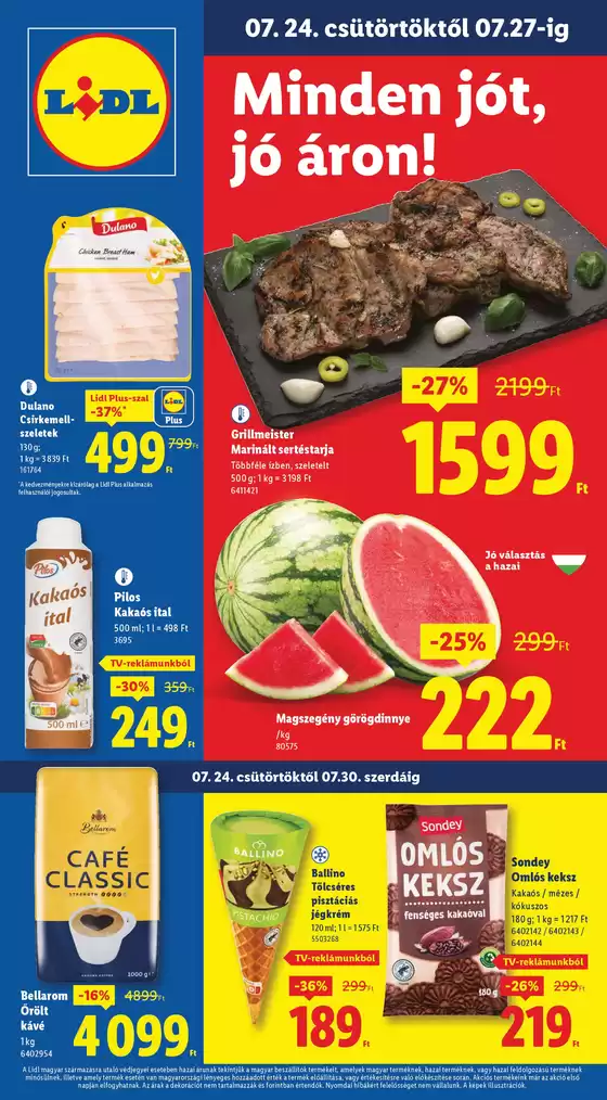 Akciós újság – 30. hét