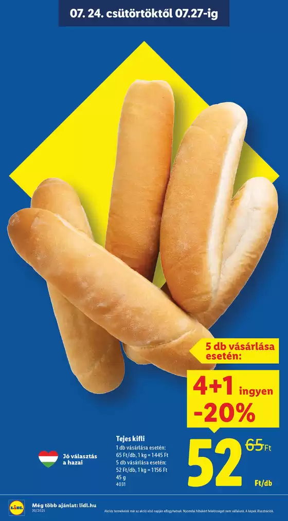 Akciós újság – 30. hét