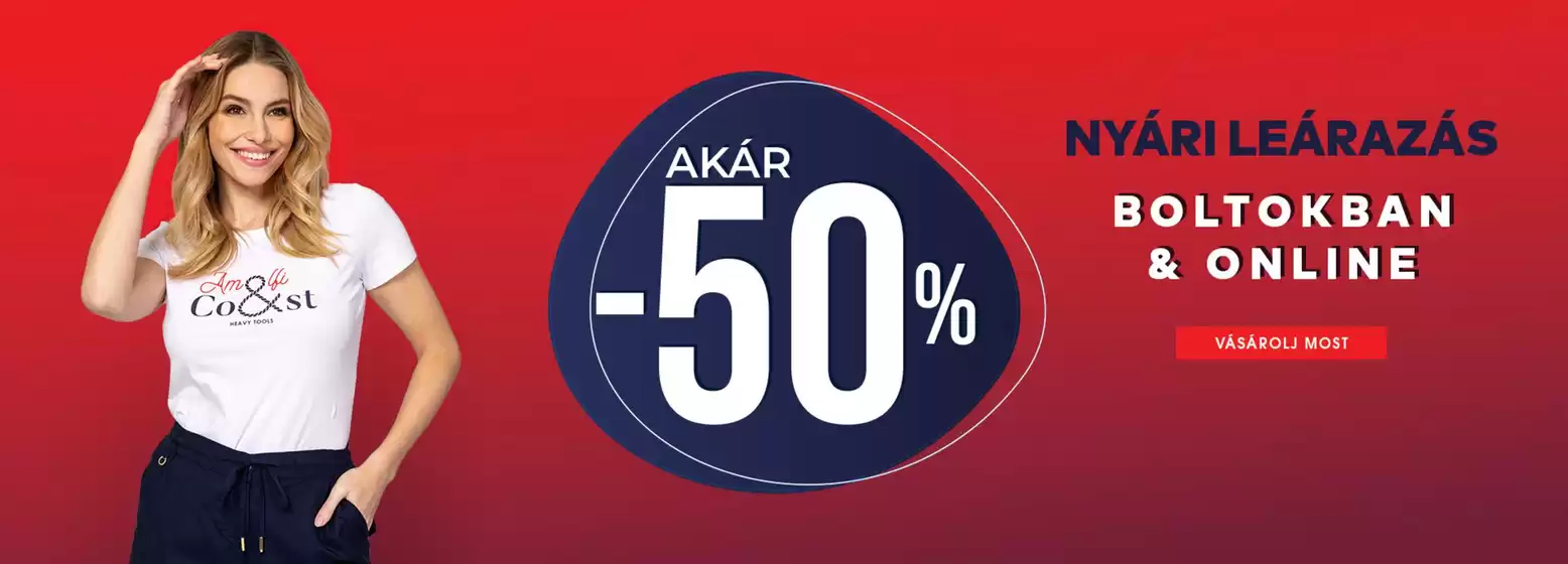 Csúcsajánlatok és kedvezmények