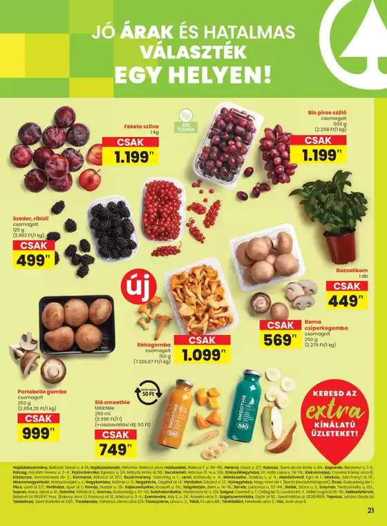 Új ajánlatok felfedezésre