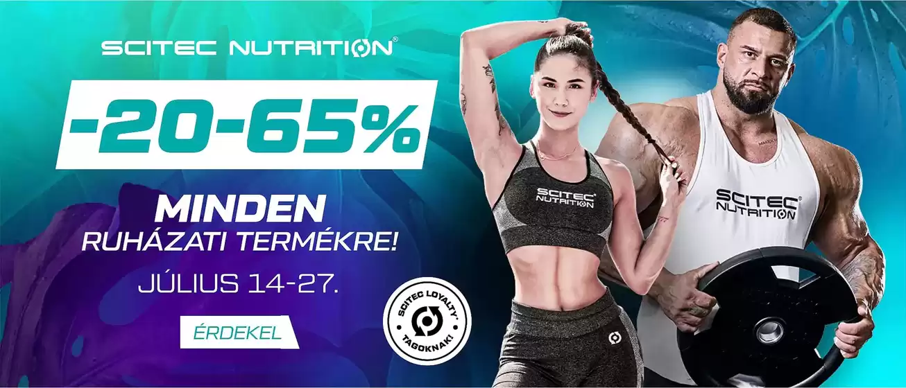 Scitec Nutrition katalógus, Debrecen | Nagyszerű ajánlat a kedvezményvadászoknak | 2025-07-14T00:00:00.000Z - 2025-07-27T00:00:00.000Z