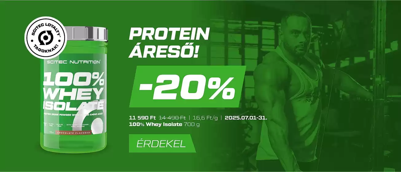 Scitec Nutrition katalógus, Budapest | Aktuális akciók és ajánlatok | 2025-07-01T00:00:00.000Z - 2025-07-31T00:00:00.000Z