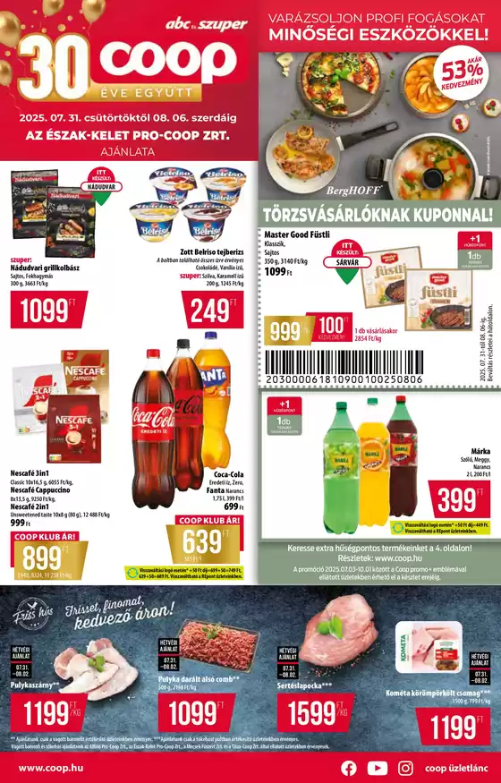 Coop katalógus, Debrecen | Különleges ajánlatok Önnek | 2025-07-31T00:00:00.000Z - 2025-08-06T00:00:00.000Z