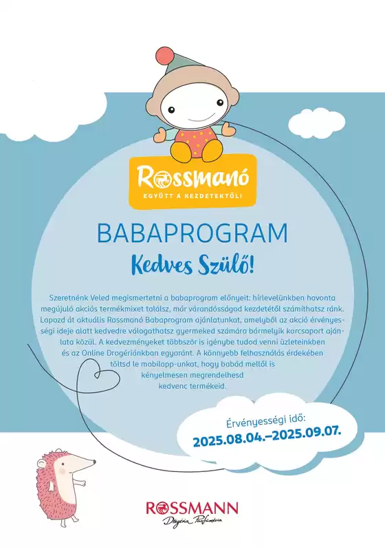 Rossmann katalógus, Fehérgyarmat | A legjobb ajánlataink Önnek | 2025-07-30T00:00:00.000Z - 2025-09-07T00:00:00.000Z