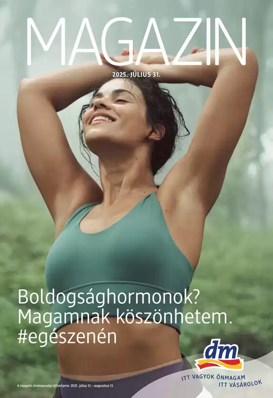 DM katalógus, Eger | Augusztusi magazin | 2025-08-31T00:00:00.000Z - 2025-08-31T00:00:00.000Z