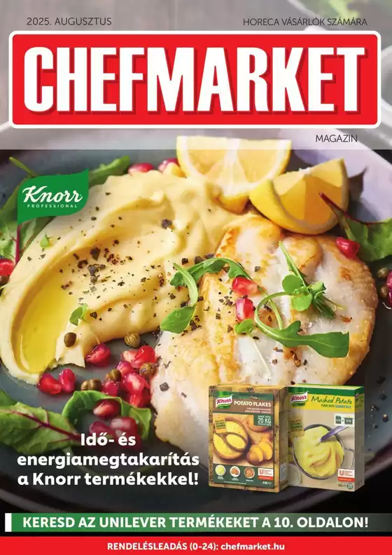 Chef Market katalógus, Kőszeg | A legjobb ajánlataink Önnek | 2025-08-01T00:00:00.000Z - 2025-08-31T00:00:00.000Z