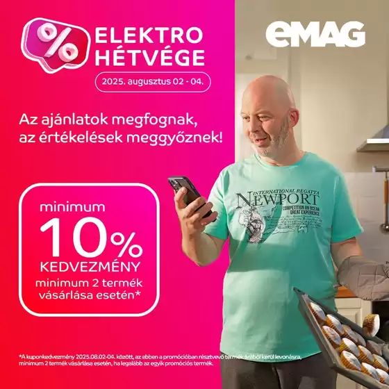 Emag katalógus, Baktalórántháza | Csúcsajánlatok a takarékosoknak | 2025-08-02T00:00:00.000Z - 2025-08-04T00:00:00.000Z