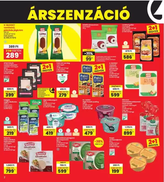 Nagyszerű kedvezmények kiválasztott termékekre