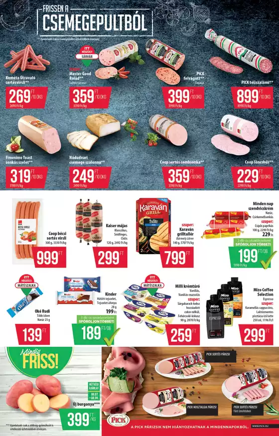 Coop országos szórólap augusztus 2. hét - Abc-Szuper