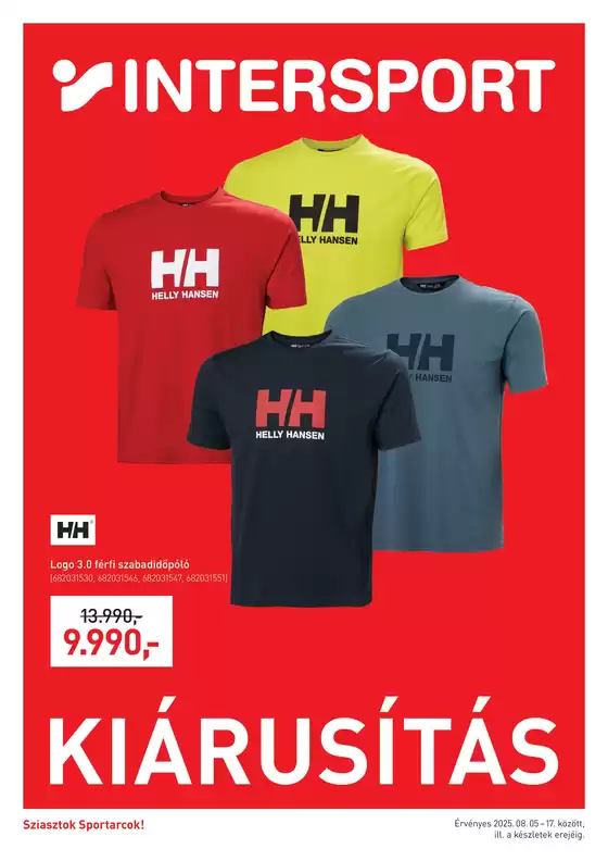 Nyári kiárusítás akciós ajánlatok I INTERSPORT