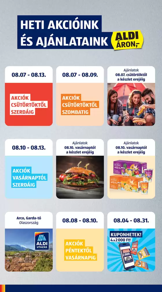 Következő heti ALDI akciós újság