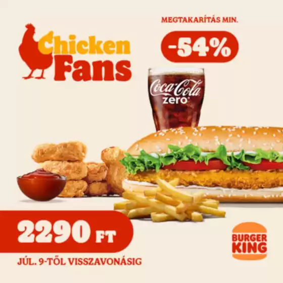 Burger King katalógus | A legjobb ajánlataink Önnek | 2025-08-13T00:00:00.000Z - 2025-08-27T00:00:00.000Z