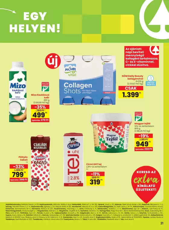 Csúcsajánlatok minden kedvezményvadásznak