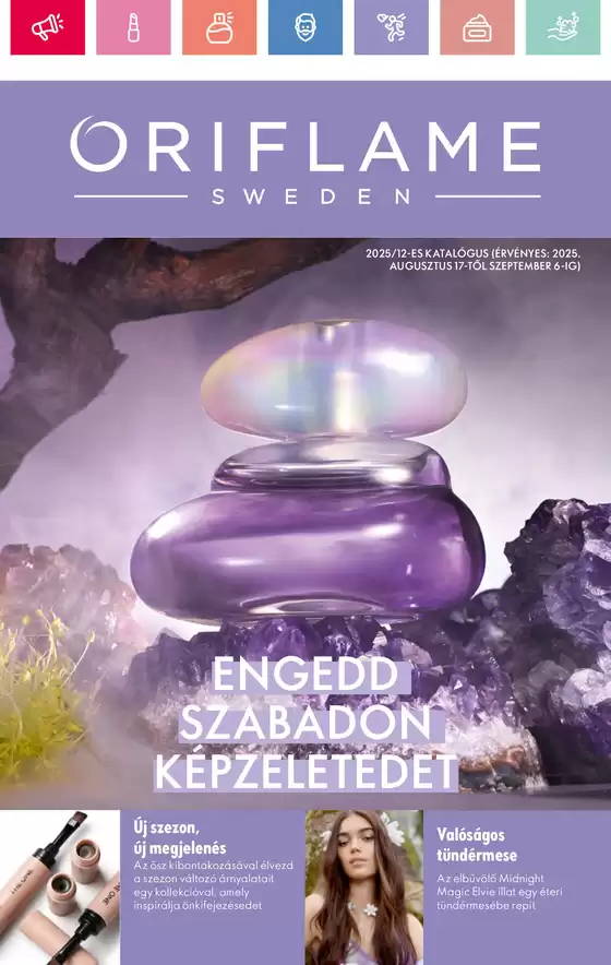 Oriflame katalógus | ORIFLAME akciós | 2025-08-17T00:00:00.000Z - 2025-09-06T00:00:00.000Z