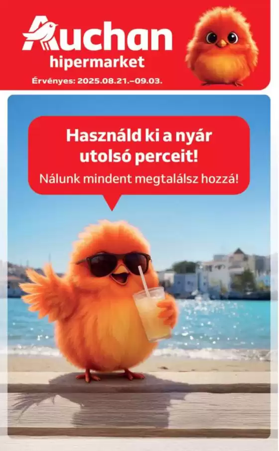Auchan katalógus | Aktuális ajánlatok és akciók | 2025-08-18T00:00:00.000Z - 2025-09-03T00:00:00.000Z
