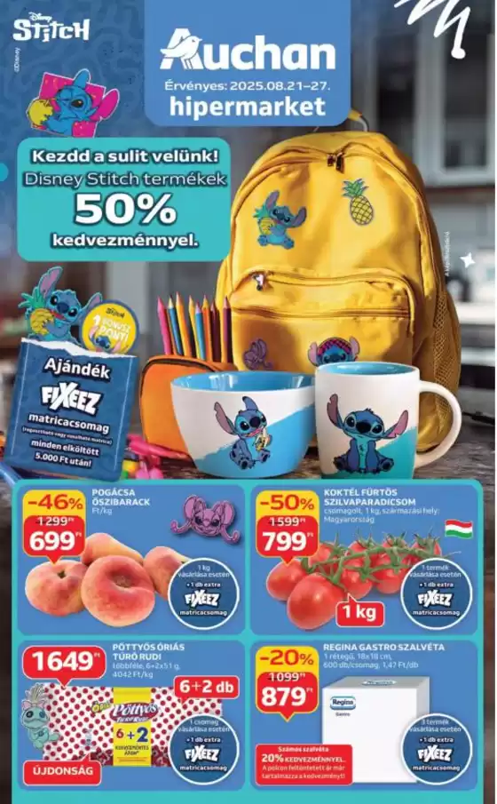 Auchan katalógus | Auchan akciós | 2025-08-18T00:00:00.000Z - 2025-08-27T00:00:00.000Z