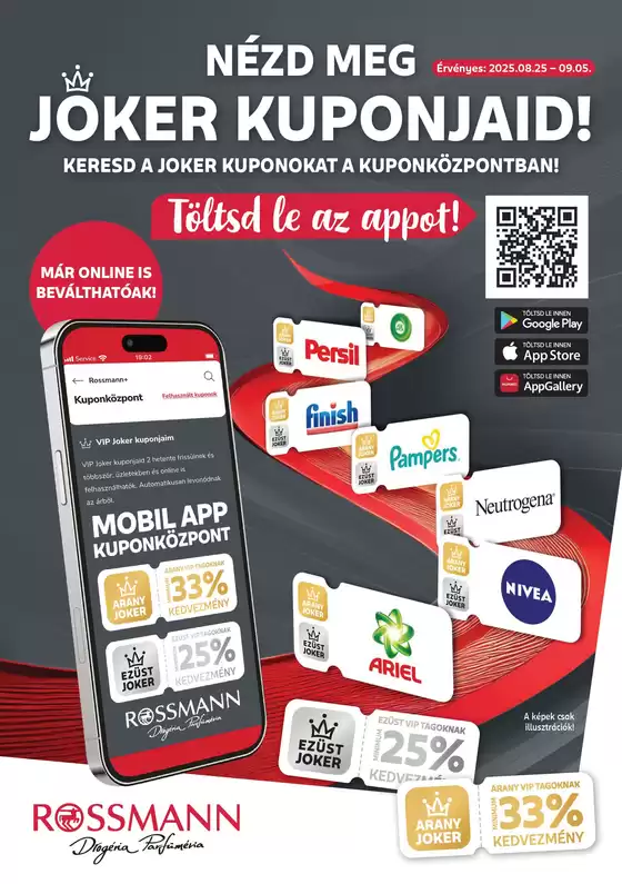 Rossmann katalógus | Nagyszerű kedvezmények kiválasztott termékekre | 2025-08-21T00:00:00.000Z - 2025-09-05T00:00:00.000Z