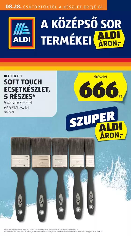 Aldi katalógus, Szeged | Új ajánlatok felfedezésre | 2025-08-25T00:00:00.000Z - 2025-08-28T00:00:00.000Z