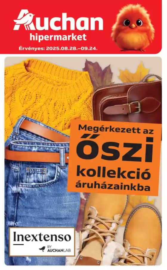 Auchan katalógus, Budaörs | Nagyszerű kedvezmények kiválasztott termékekre | 2025-08-25T00:00:00.000Z - 2025-09-24T00:00:00.000Z