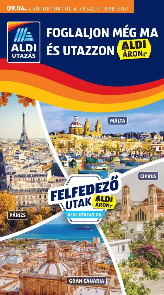Aldi katalógus, Eger | Nagyszerű ajánlat minden ügyfélnek | 2025-08-31T00:00:00.000Z - 2025-09-04T00:00:00.000Z